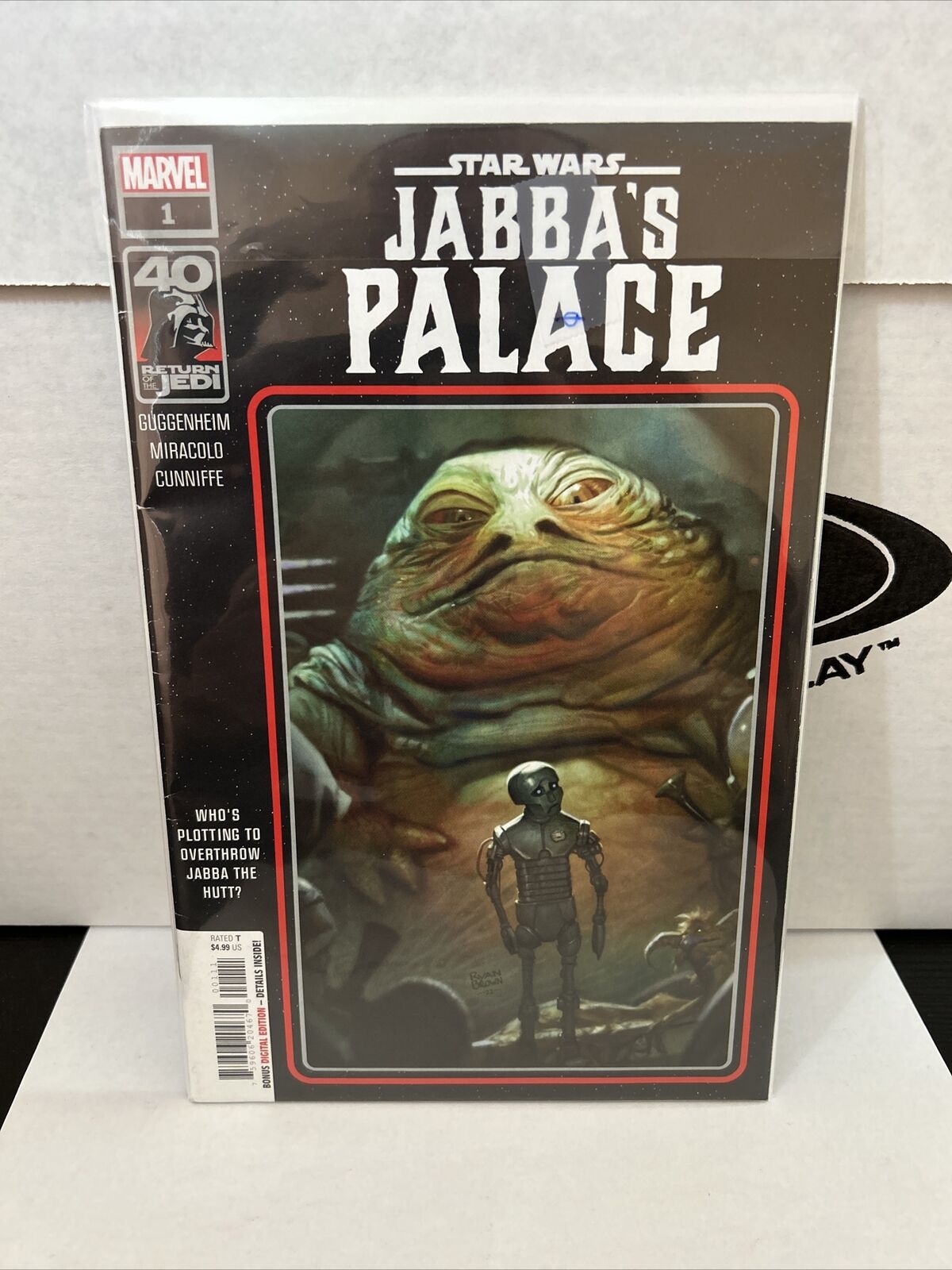 Star Wars Jabba's Palace #1 First Print Marvel Comics 2023 Return of the Jedi F