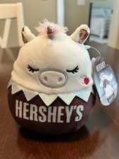 Squishmallow Hershey's Chocolate SOFIA 5 Unicorn VALENTINES 2022. NEW WITH TAGS