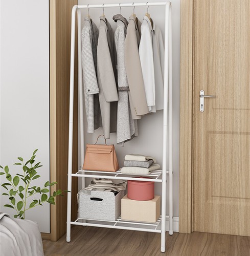 Heavy Duty Metal Clothes Rail Hanging Rack Garment Display Stand ...