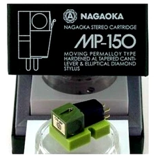 NAGAOKA MP-150 Stereo Cartridge Hardened Tapered Cantilever Ellips Tip Turntable
