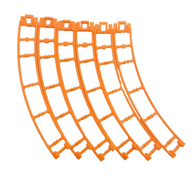 15 Micro Knex Orange Track Kit - K'nex Coaster Replacement Parts