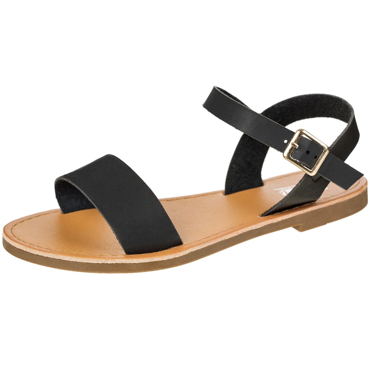 Single strap hotsell sandals flat