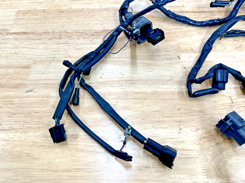 07-08 TRIUMPH DAYTONA 675 OEM MAIN ENGINE WIRING HARNESS WIRE LOOM Damaged - Picture 3 of 15