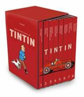 The Adventures of Tintin Book Set | eBay