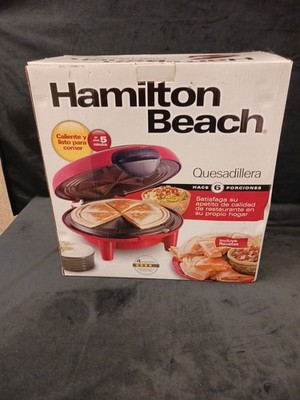 New Hamilton Beach Quesadillas Maker 
