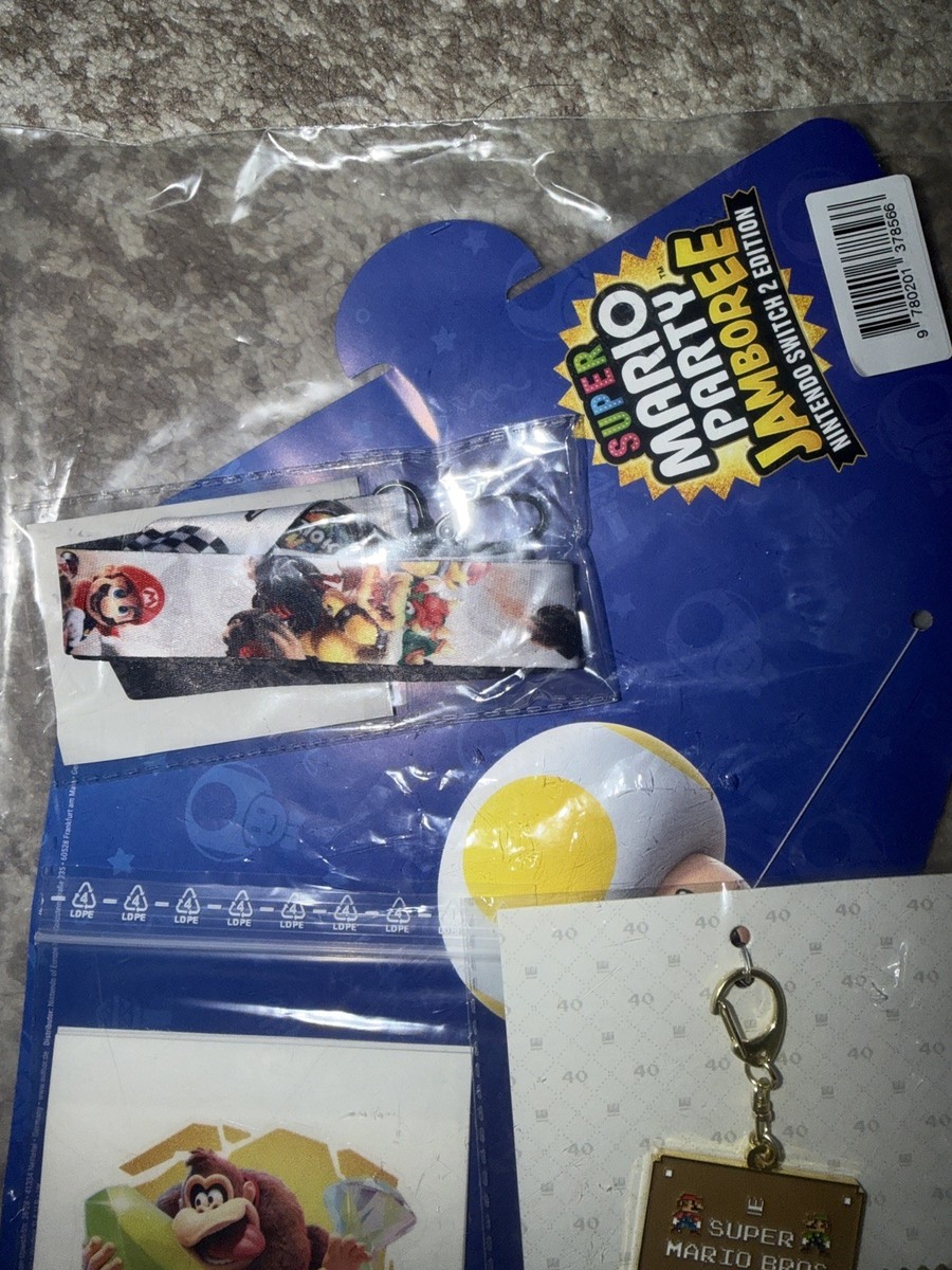 Nintendo Super Mario Bros 40th Anniversary Keychain Bundle | eBay
