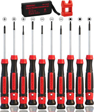 11-Piece Precision Screwdriver Set - Magnetic...
