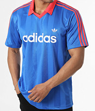 NEW MEN'S ADIDAS ORIGINALS TREFOIL POLY COLLAR TEE SHIRT SIZE XL  KE3579