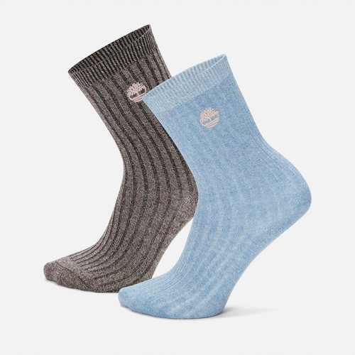 Women's 2-Pack Ribbed Sock