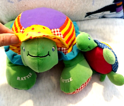 Vintage Boots Milly & Tiny Tortoise Schildkröte Stofftier Puppe Plüsch Activity Plüsch