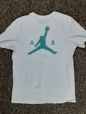 Mens XL Air Jordan Essentials White SS Cotton Crew Graphic T-Shirt DX9579-100