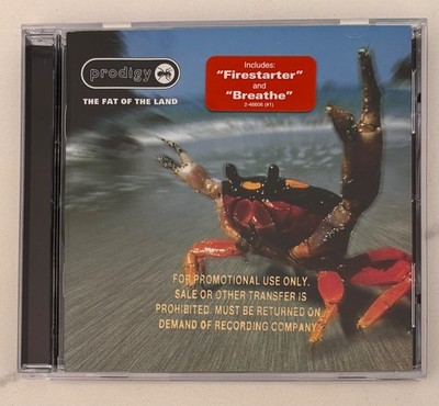 THE PRODIGY - The Fat Of The Land SEALED PROMO CD w/ Hype / 1997 US WB
