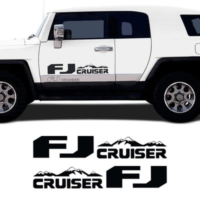 Pegatinas lateral Montañas Toyota FJ Cruiser