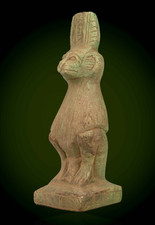 Authentic Ancient Egyptian Antique Rare Statue of God Baboon Egyptian BC