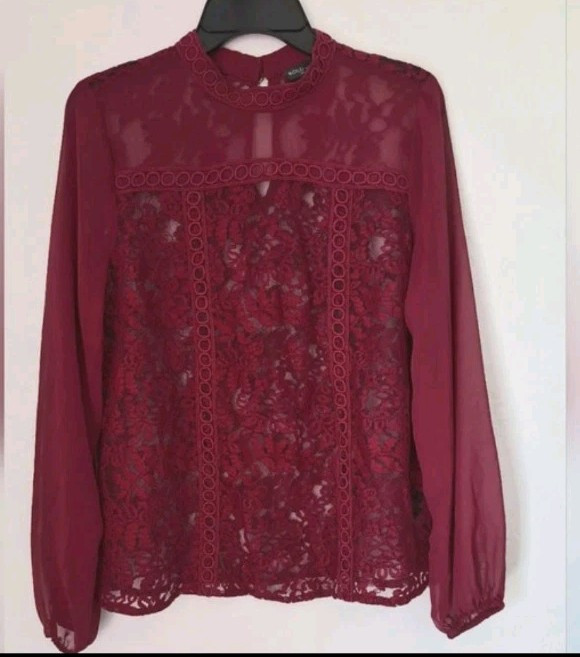 BOLD elements transparent Long-sleeved women's Bl… - image 1