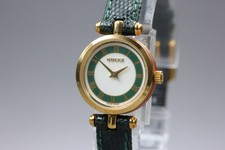 [Exc+5]  GUCCI 2000L Green And White Dial Qua...