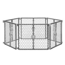 Safety 192" Super Wide Baby Gate Play Yard, 2-in-1 Adjustable Playpen for B...