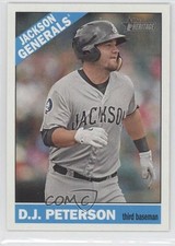 2015 Topps Heritage Minor League Edition DJ Peterson #127 1u1