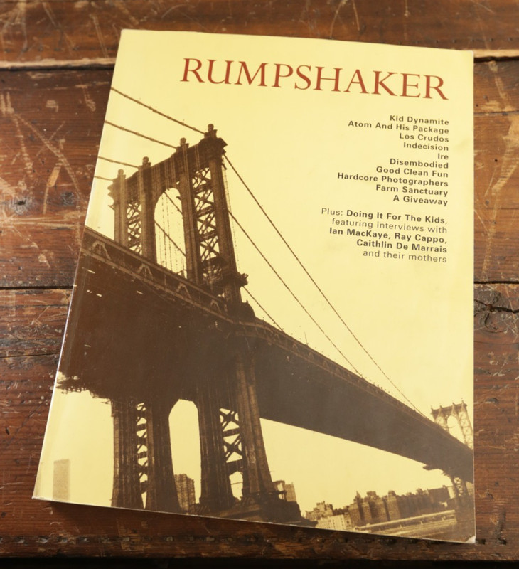 RUMPSHAKER FIVE Hardcore Punk Publication IAN MACKAYE Kid Dynamite USED