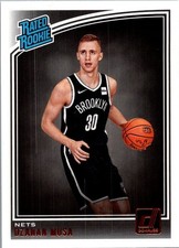 2018-19 Panini Donruss - Rated Rookies Dzanan Musa #187 (RC)