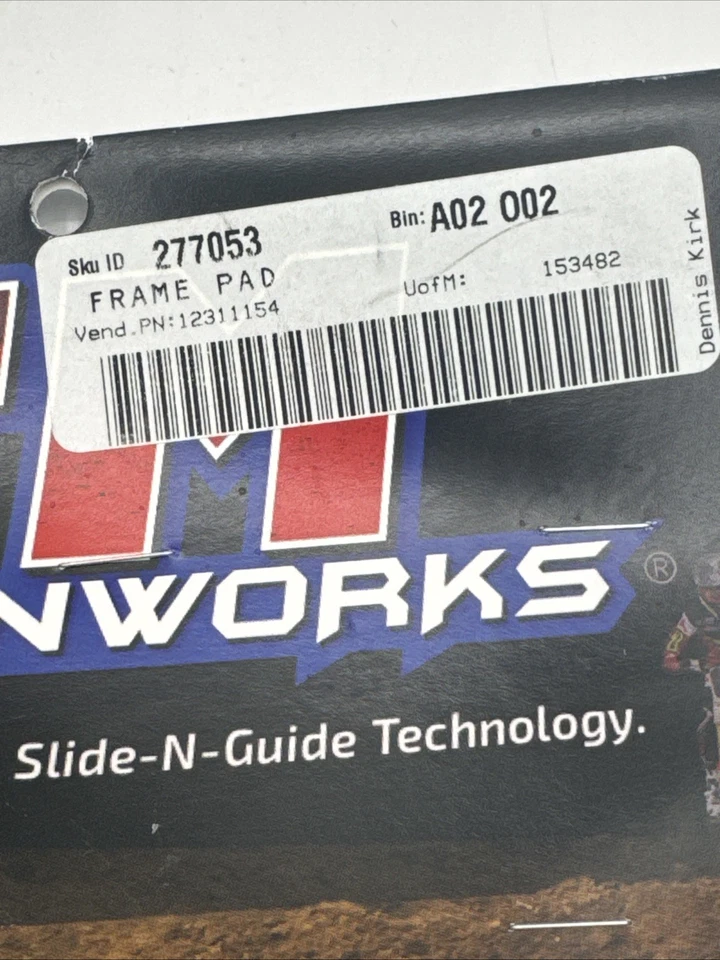 T.M. Designworks Lower Frame Mount Powerlip Chain Pad - Black Motorcycle ATV/UTV - Bild 2 von 4
