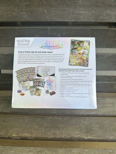 Evoluzioni Prismatiche Pokemon Center Elite Trainer Box ETB - Sigillato in fabbrica - Foto 2 di 2