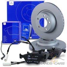 ATE BREMSSCHEIBEN Ø330 +BELÄGE +KONTAKTE VORNE FÜR BMW 1-ER E81 E87 3-ER E90 E91
