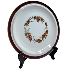 Vintage Sierra Stoneware "Garland" Dinner Plates Oven To Table Japan Set of 2