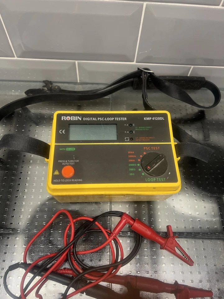 Robin KMP4120DL Digital PSC Loop Tester - Image 3 of 4