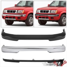 Front Center Bumper Filler Retainer Trim For Nissan Frontier 1998-2000