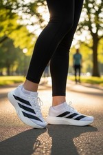Adidas ADIZERO EVO SL White Black JH6208 Authentic Women's Running Size 9