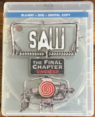 Saw The Final Chapter Unrated Blu-Ray DVD Movie Horror Jigsaw 9660