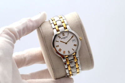 Raymond Weil bicolor 34mm weißes Zifferblatt Quarz Unisex Uhr