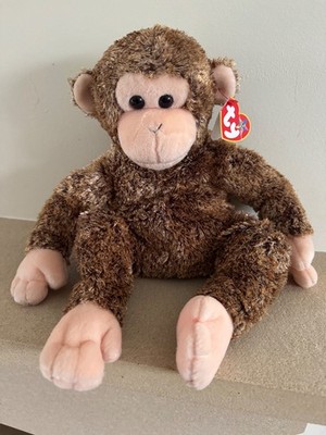 NEU MIT ETIKETT TY BONSAI 2003 BEANIE BABY AFFE STOFFTIER - NICHT MEHR PRODUZIERT!!