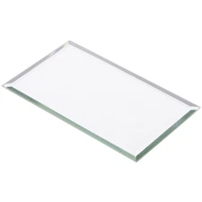 Plymor 3" x 5" Rectangle, 3mm Thick Beveled Glass Mirror