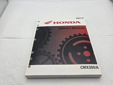2017 Honda CMX300 CMX300A Service Manual Shop Repair Factory CMX 300 300A OEM