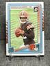 2025 Panini Donruss Optic Shedeur Sanders Base Rated Rookie RC No. 203 Browns