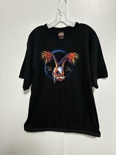 Harley-Davidson 2000 Vintage T-Shirt 2XL Pacific Honolulu Eagle Paradise