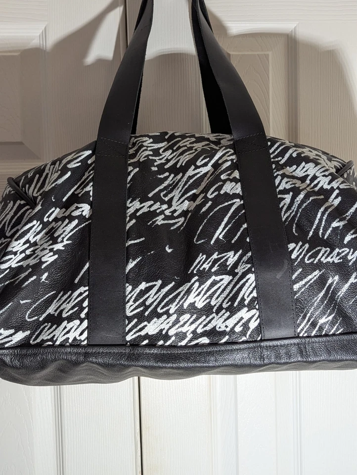 Adidas Originals Crazy Capsule Collection Limited 1/100 Leather Duffle Bag-Rare - Image 2 of 4