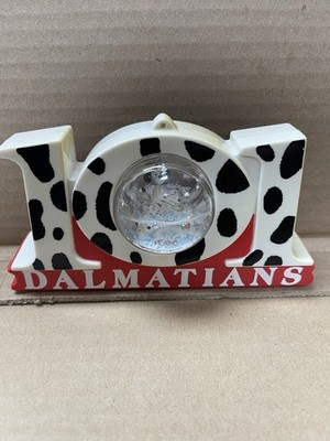 Vintage 1996 Disney McDonalds 101 Dalmations Snow Globe Christmas Ornament