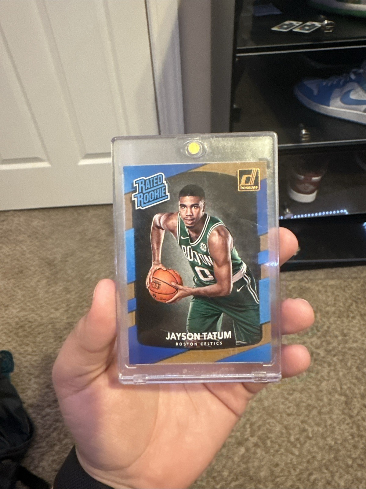 2017-18 Panini Donruss - Rated Rookies Jayson Tatum #198 (RC) ,magnetic Included