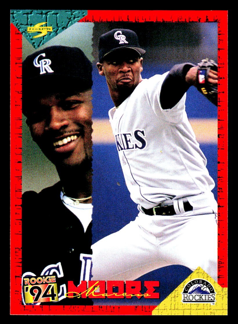 1994 Score Rookie & Traded #RT157 Marcus Moore Colorado Rockies