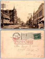 Main Street Boise ID Postcard