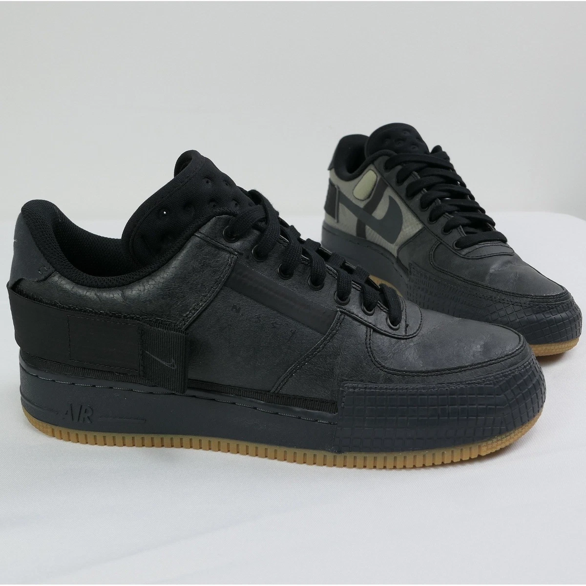 Las mejores ofertas en Nike Air Force 1 Black Gum | eBay