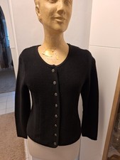 Alpine de Luxe Trachten Jacke Janker Gr.40 M  passt zu Dirndl schwarz top Zustan