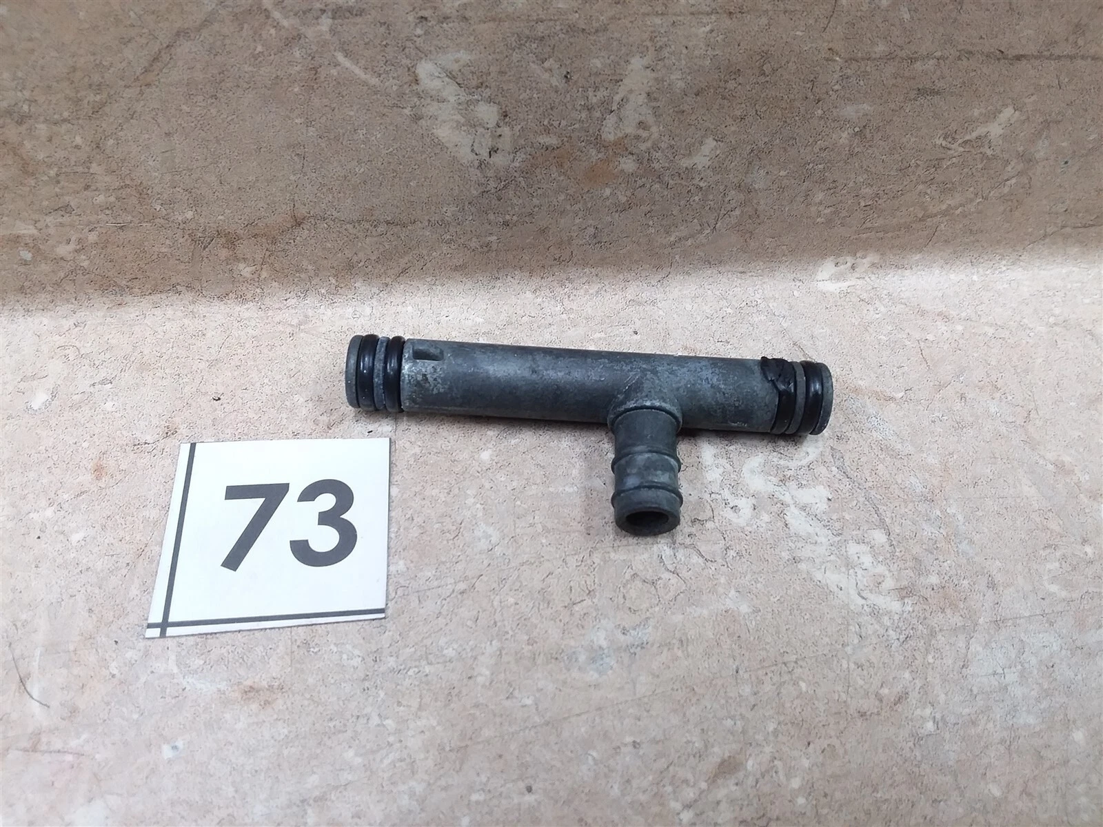 Kawasaki KZ550 LTD SPECTRE 1983 1984 Carb Fuel Hose Tube Joint #73 UO AP-391