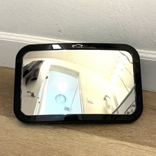 Baby Car Seat Mirror Adjustable Strap Safety Rear View Mirror Black