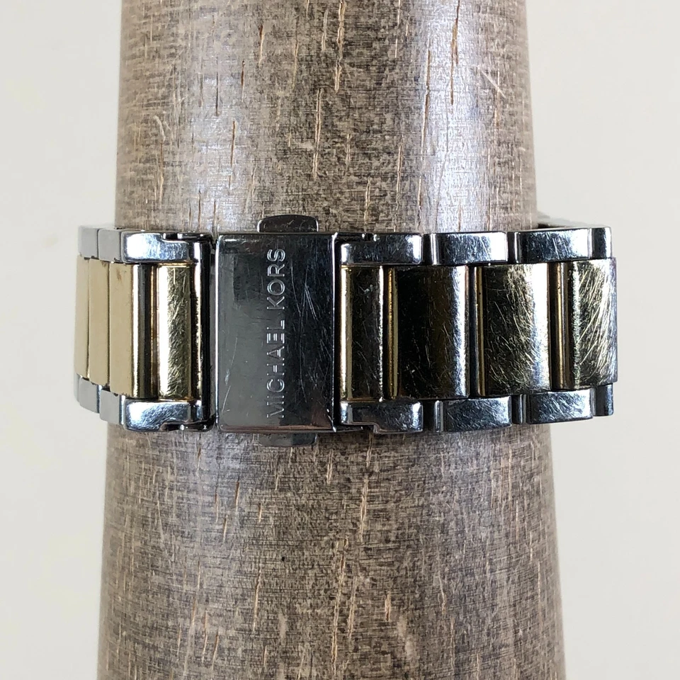 Reloj de cuarzo Mickael Kors Parker MK-5626 cronógrafo pavé dos tonos 6 1/2" Foto 4 de 4