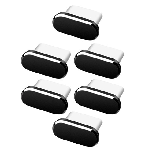 Cubierta de puerto USB de 6 piezas tipo enchufe antipolvo móvil enchufes a prueba de polvo ranura de memoria - Imagen 7 de 12