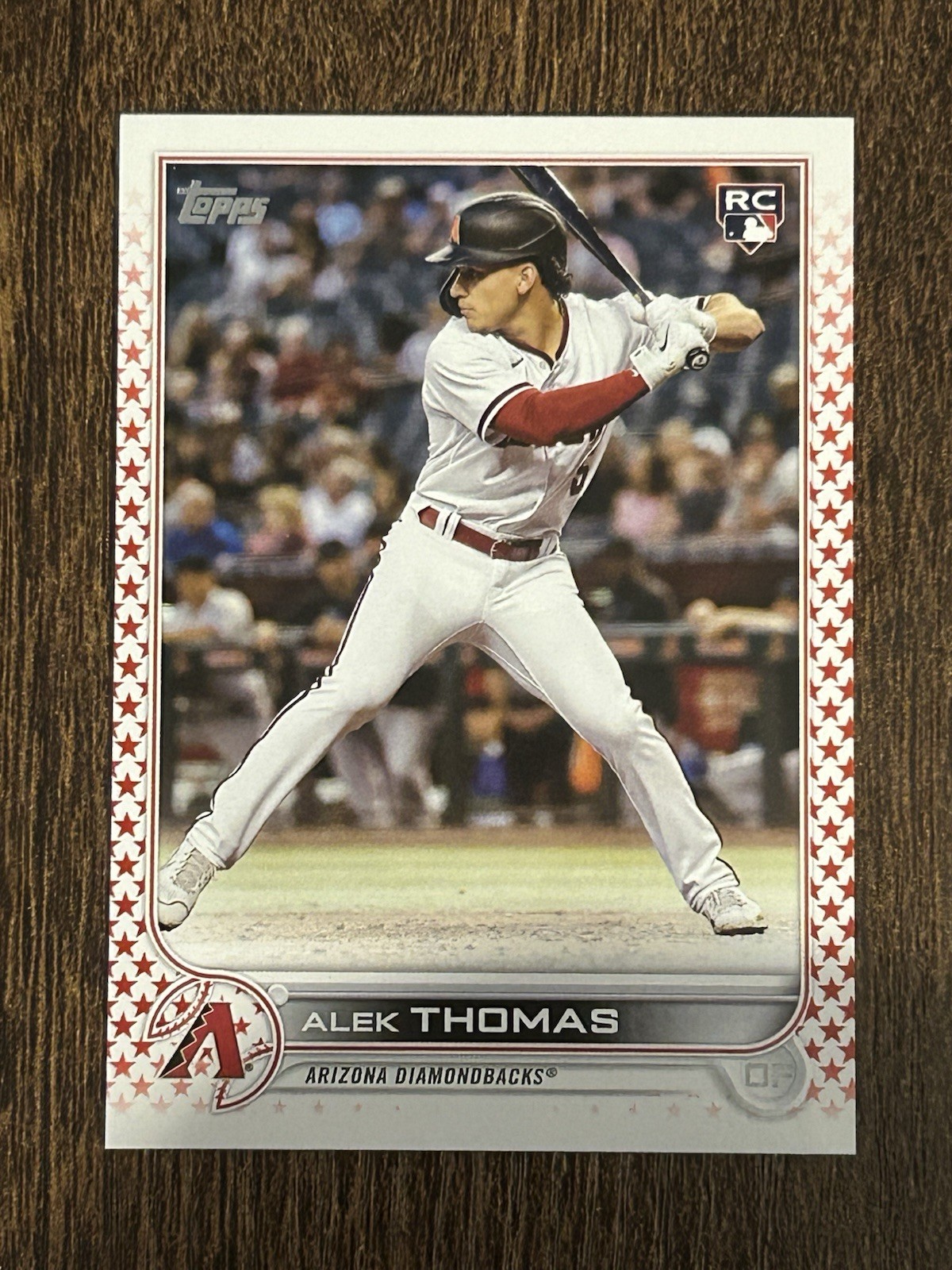 ALEK THOMAS - RC - INDEPENDENCE DAY /76 - 2022 TOPPS UPDATE - US212
